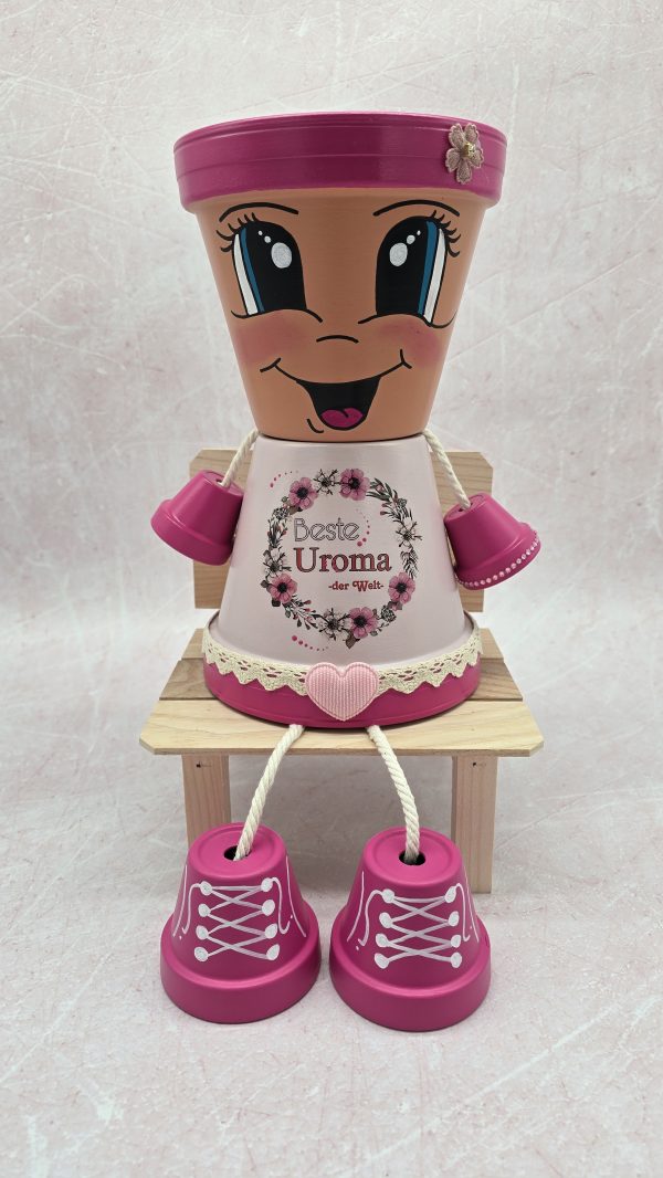Beste Uroma Tonpuppe