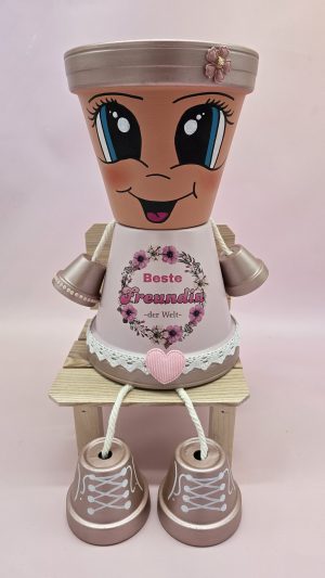 Beste Freundin Tonpuppe