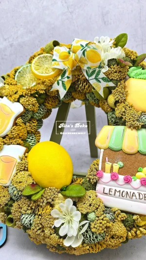 Zitronen-Limonade Kranz