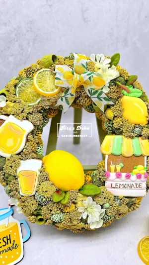 Zitronen-Limonade Kranz