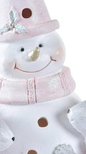 Schneemann mit Mäusen