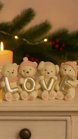 Teddyfigur „LOVE“
