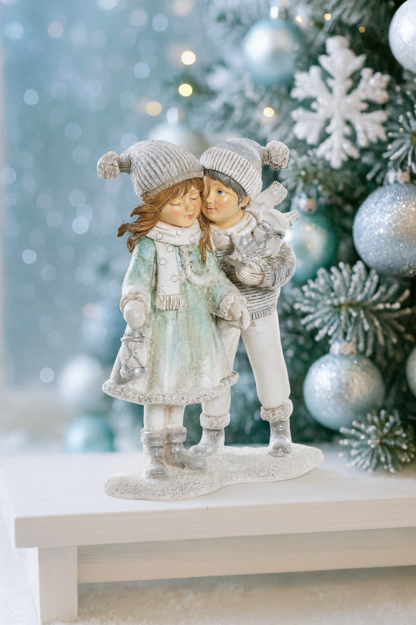 Winterliche Kinderfigur