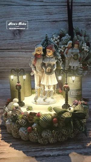 Winterspaziergang im Lichterglanz