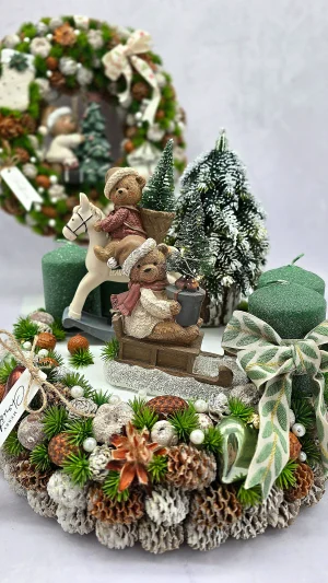 Türkranz „Winterbären“