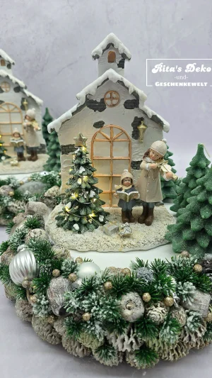 Weihnachtsmelodie am Waldrand