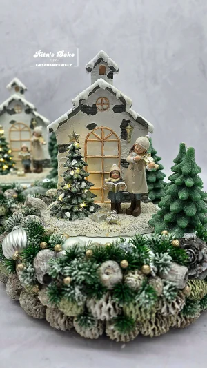 Weihnachtsmelodie am Waldrand