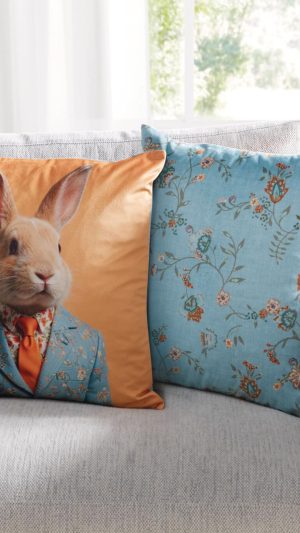 Kissenhülle "Mr. Rabbit"