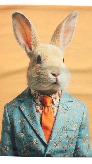 Kissenhülle "Mr. Rabbit"