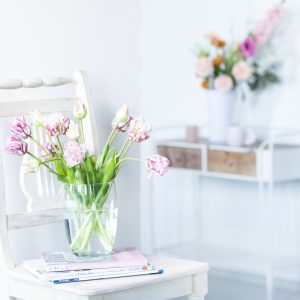 Realistische Papageientulpen