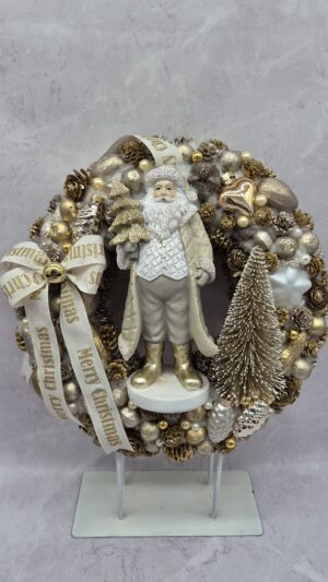 Christmas Elegance – Edler Weihnachts-Türkranz