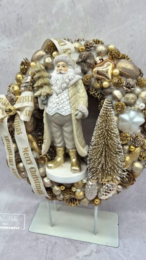 Christmas Elegance – Edler Weihnachts-Türkranz